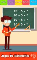 Jogos de matemática Cartaz