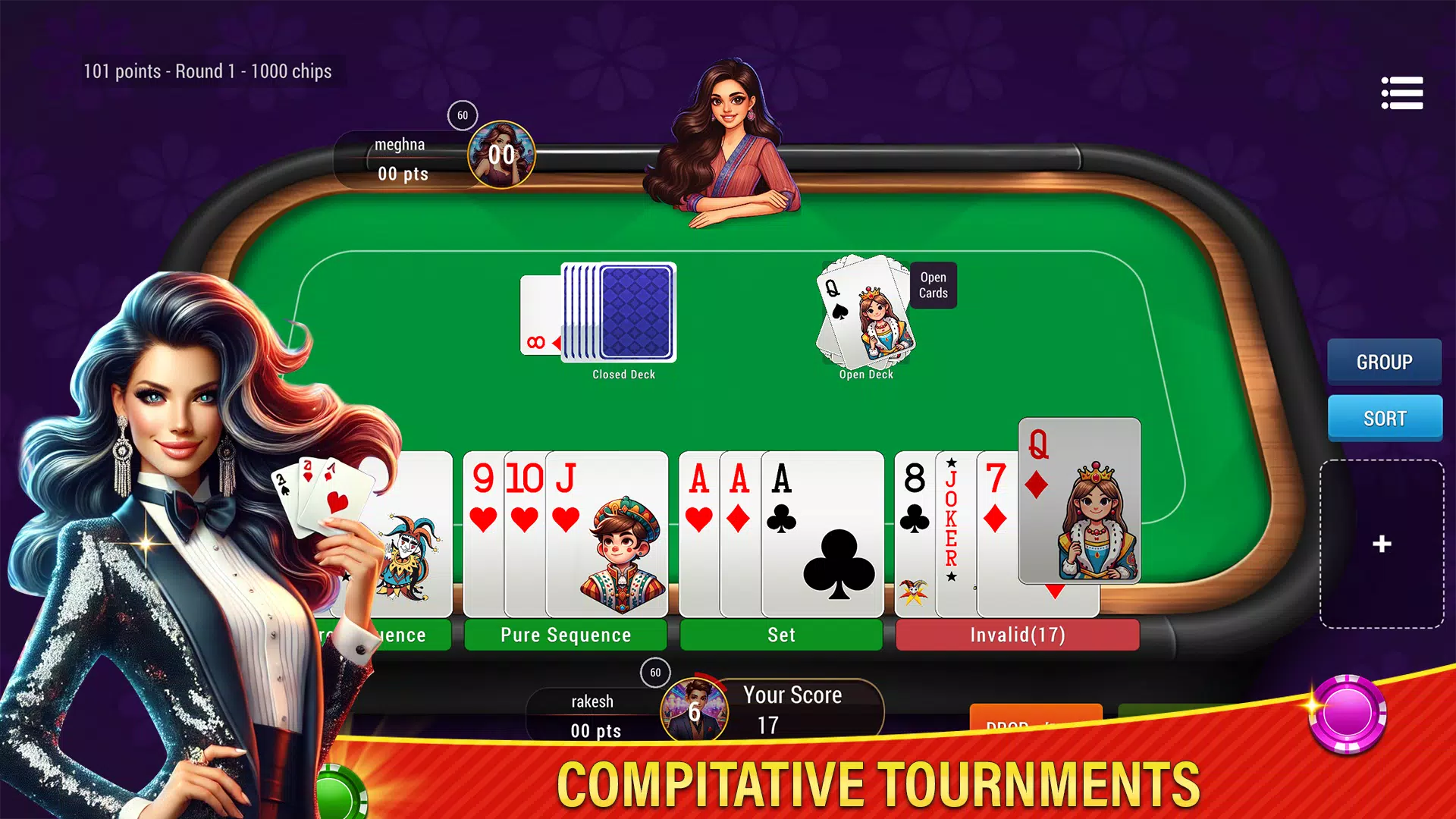 Rummy - Shuffle Games