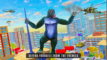Kong Gorilla Simulator Game Affiche