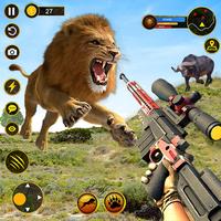Sniper Animal Shooting Games Affiche