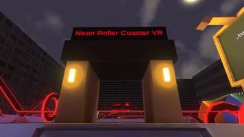 Neon Roller Coaster VR پوسٹر