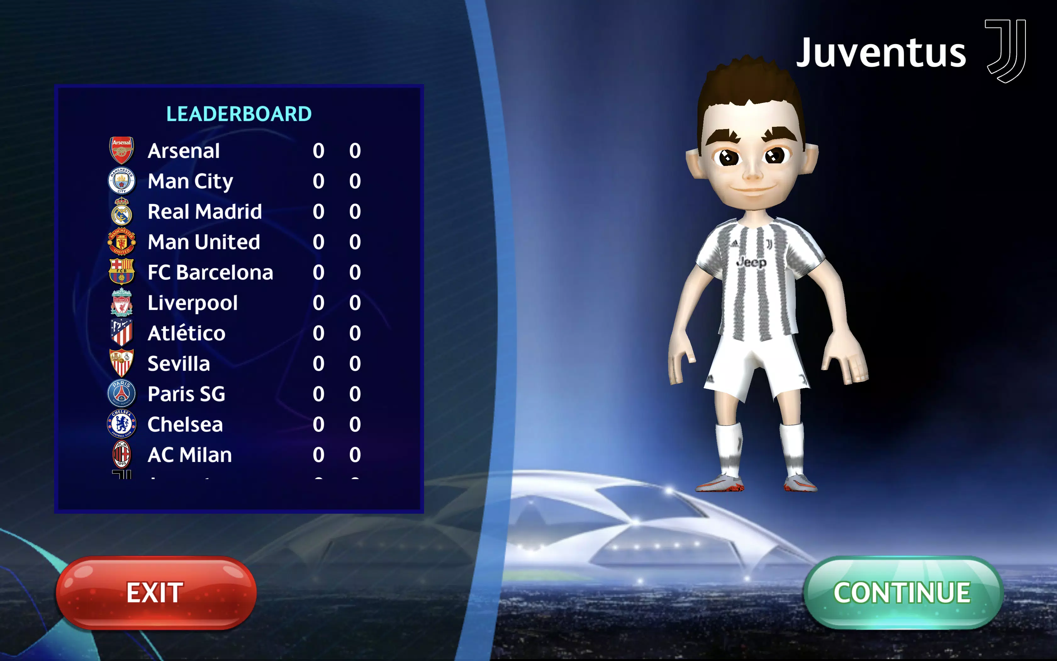 Scores for UEFA - Champions League APK + Mod for Android.