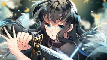 Muichiro Tokito Game Puzzle Poster