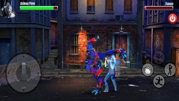 Optimus Prime Fighting Game Affiche