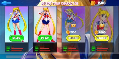 Sailor Moon Fighting Game captura de pantalla 3