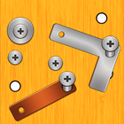 Screw Nuts and Bolts Puzzle Zeichen