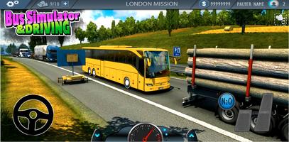 Bus Simulator : Bus Driving स्क्रीनशॉट 3
