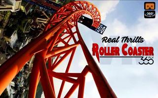 VR Roller Coaster Real Thrills : 360° EXP SIM Affiche