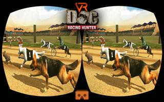 VR Racing Dog Bunny Hunter: Crazy Hunter Greyhound Affiche