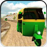 Real Auto tik tik Rikshaw driv icono