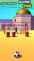 Football Penalty Flick Jeu 3D Affiche