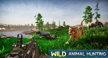Game pemburu hewan liar Safari screenshot 1