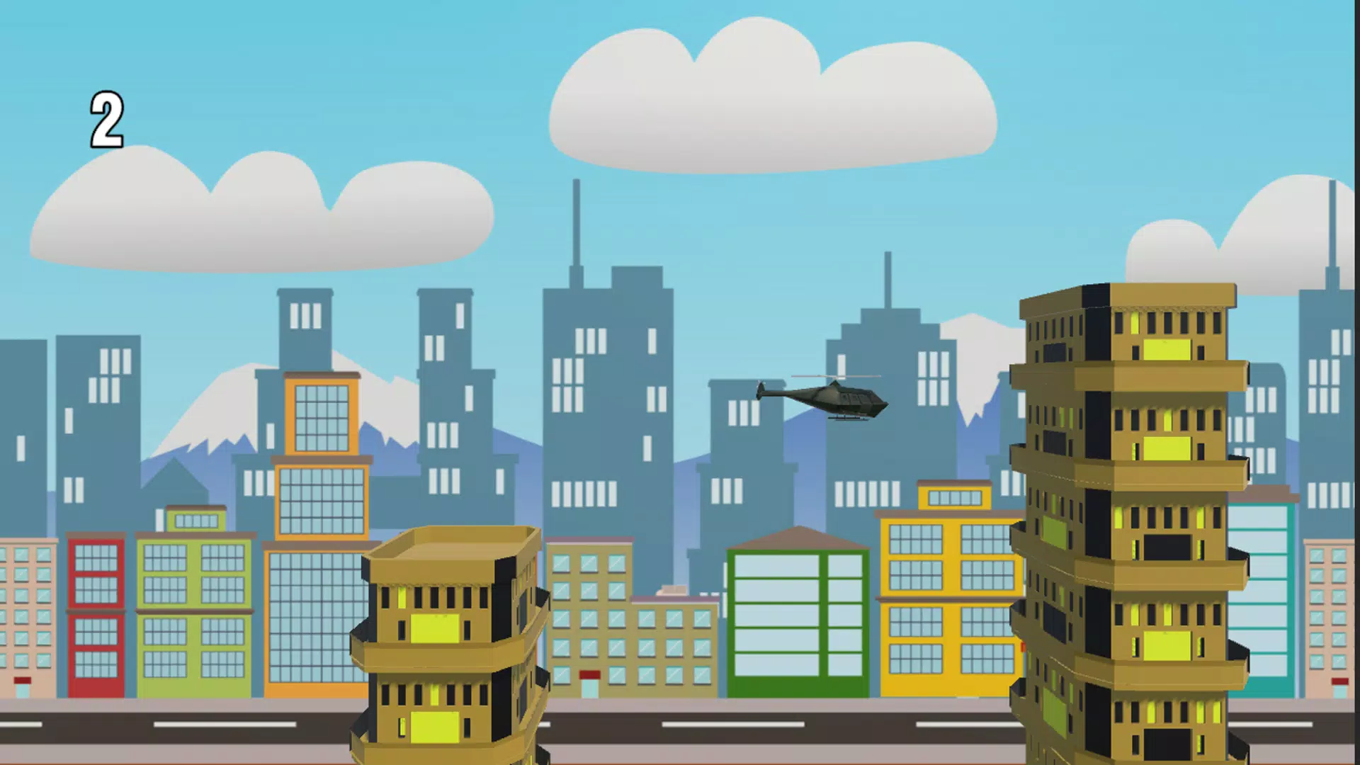 飞扬的直升机 3D