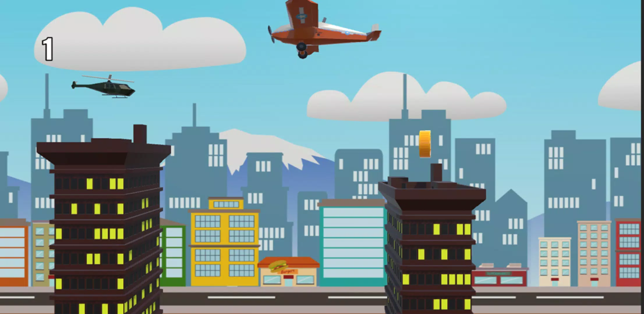 飞扬的直升机 3D