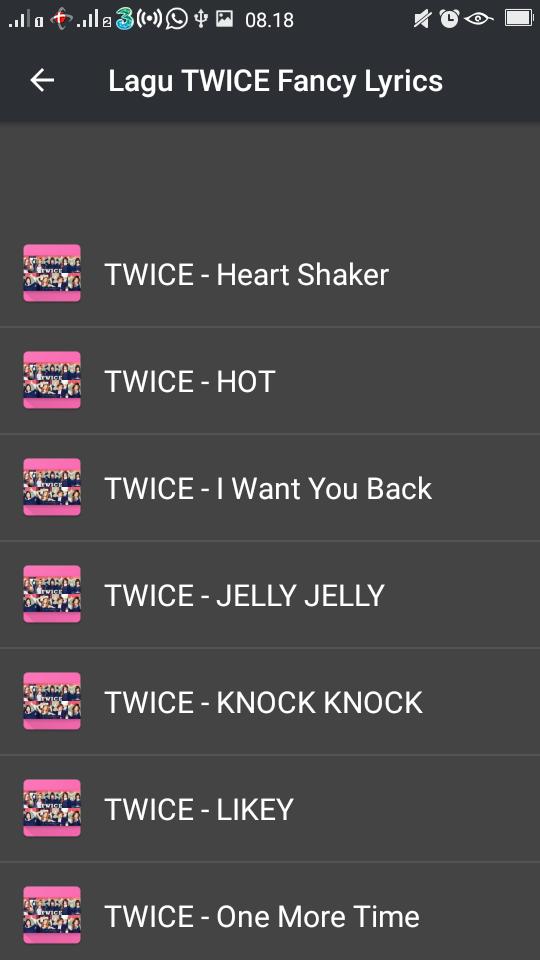 Lagu Twice Fancy Lyrics For Android Apk Download