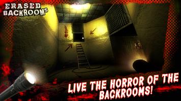 Erased Backrooms: Horror Game Plakat