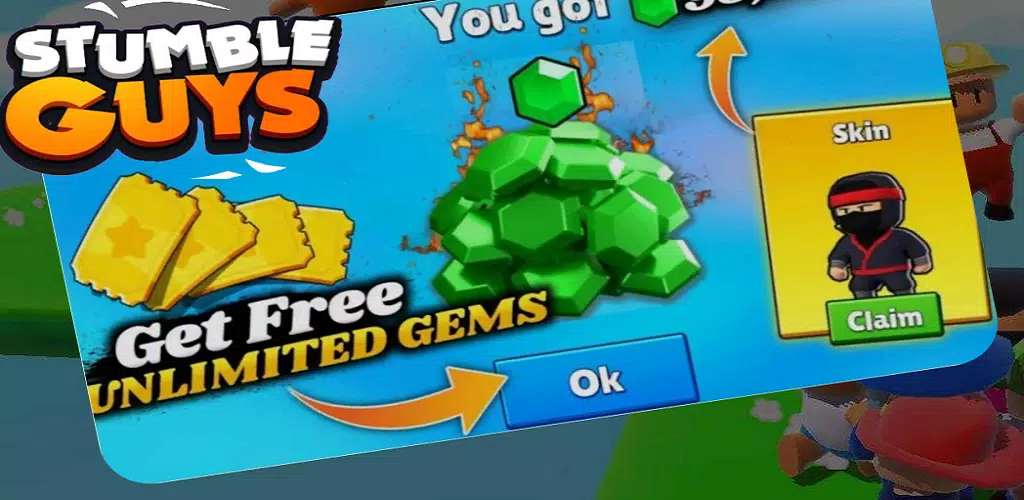Download Stumble Guys Mod Gems Guide android on PC