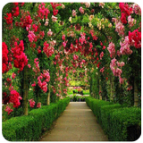 Garten Fotorahmen Zeichen