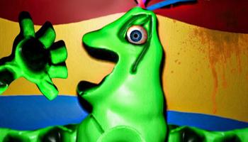 Happy Place Vs Green Monster captura de pantalla 3