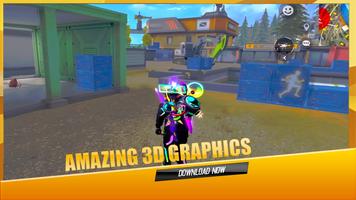 FFF Battle Max Fire MCPE Mod Plakat