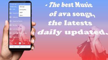 Songs Ava Max -  Offline captura de pantalla 3