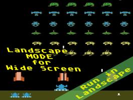 Classic Invaders Retro Poster