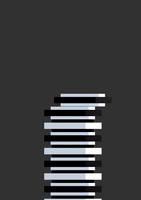 Stack BW Colors2d پوسٹر