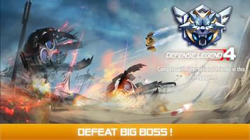 Defense legend 4 HD: Sci-fi TD Plakat