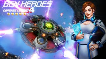 Defense legend 4 HD: Sci-fi TD تصوير الشاشة 1
