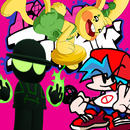 Fnf mod Stickman mixed songs APK