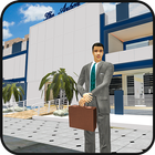 Virtual manager tycoon step dad: manager games icono