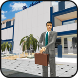 Virtual manager tycoon step dad: manager games icône