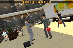 Virtual manager tycoon step dad: manager games Plakat