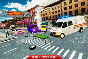 Ambulance Rescue virtual hospital drive simulator screenshot 2