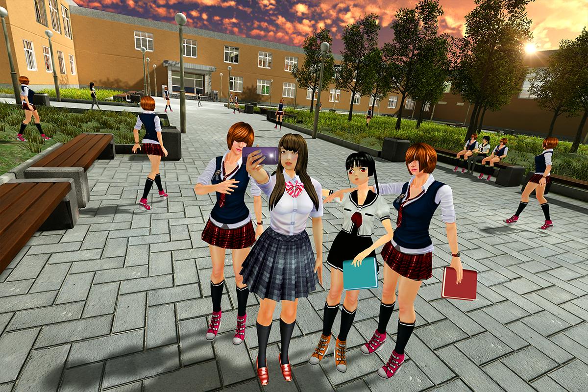 School игры 18. Хай скул гёрл симулятор. School girl симулятор.