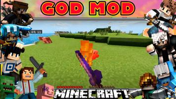 GOD Mod in Minecraft game ảnh chụp màn hình 1