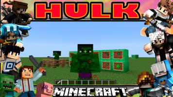 HULK Man Games - Minecraft Mod Affiche