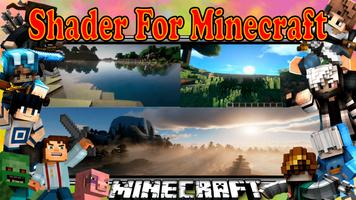 Shader Addon Mod For Minecraft MCPE Game Poster
