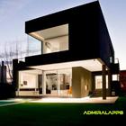 geometric house design أيقونة