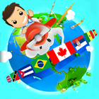 آیکون‌ Geography Quiz Game 3D