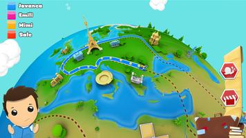 Geografi Kuiz Permainan 3D syot layar 1