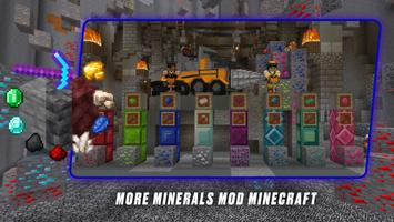More Minerals Mod Minecraft poster