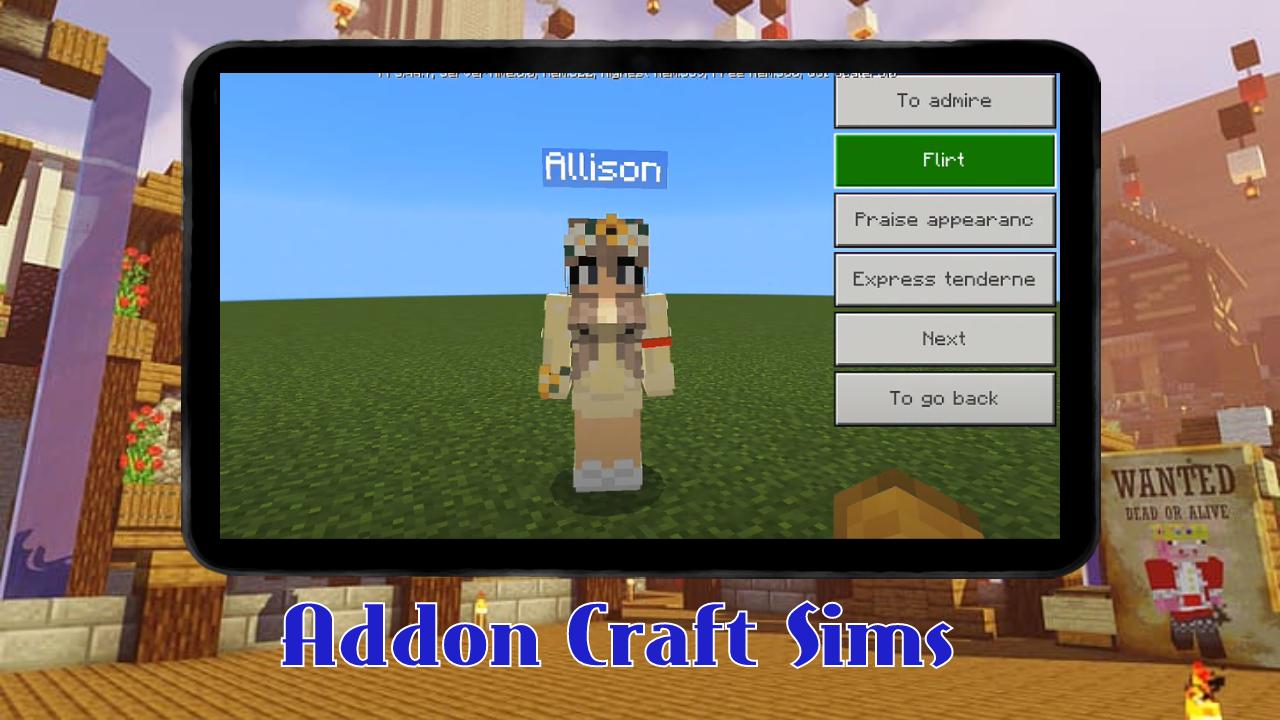Addon Craft Sims Minecraft PE APK for Android Download
