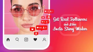 Get Real Followers and Likes: -poster