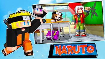 Naruto craft mod for mcpe poster