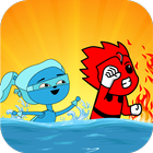 Red & Blue - Escape Adventure Game for 2 players আইকন