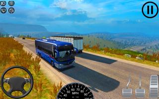 Euro Coach Bus Simulator Games 截圖 2