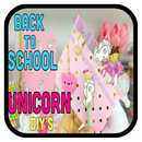 diy unicorn school supplies aplikacja