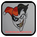 how to draw harley quinn and joker step by step APK