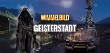 Geisterstadt – Wimmelbildspiel Suchen und Finden